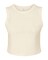 BELLA + CANVAS® Women's Micro Rib Muscle Crewneck Sleeveless Crop Tank - 1013